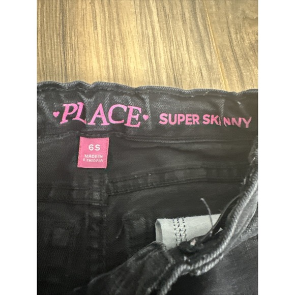 Lot Of 3 Girls Size 6S Super Skinny Jeans Childrens Place - Picture 5 of 8